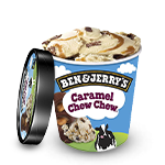 Ben & Jerry's Caramel Chew Ice Cream 