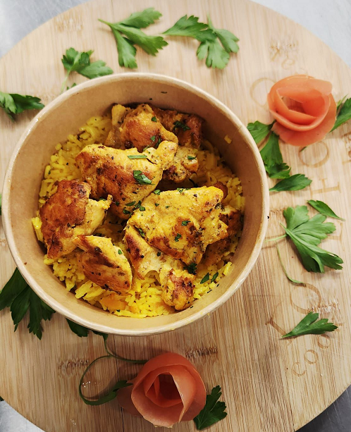 Chicken Shish & Rice 